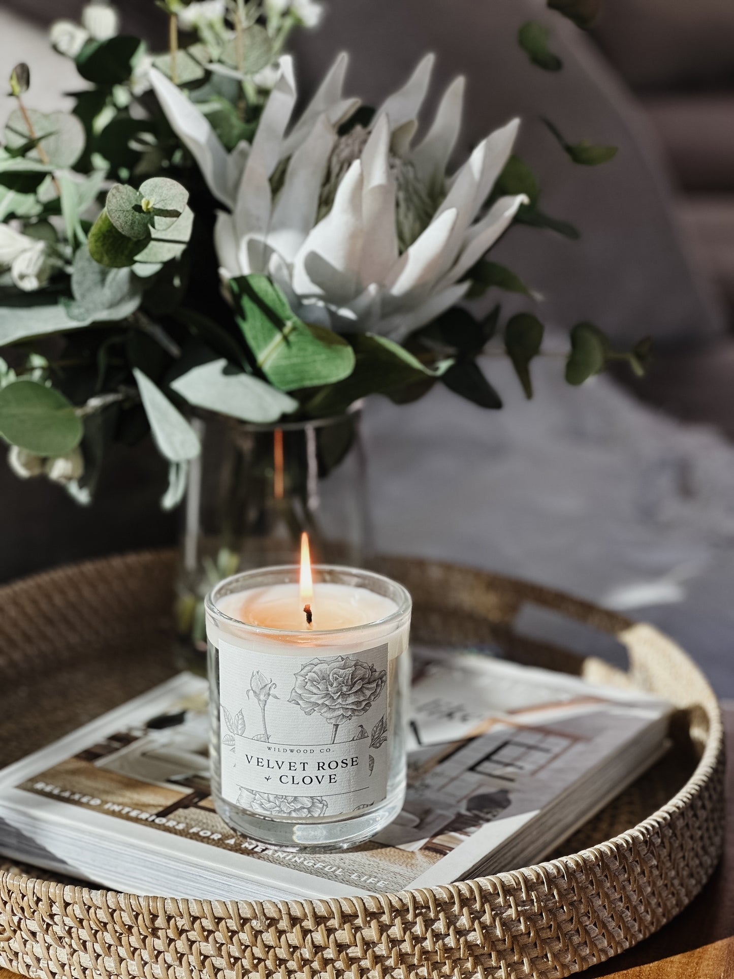 VELVET ROSE + CLOVE with Geranium + Cinnamon Leaf W/S