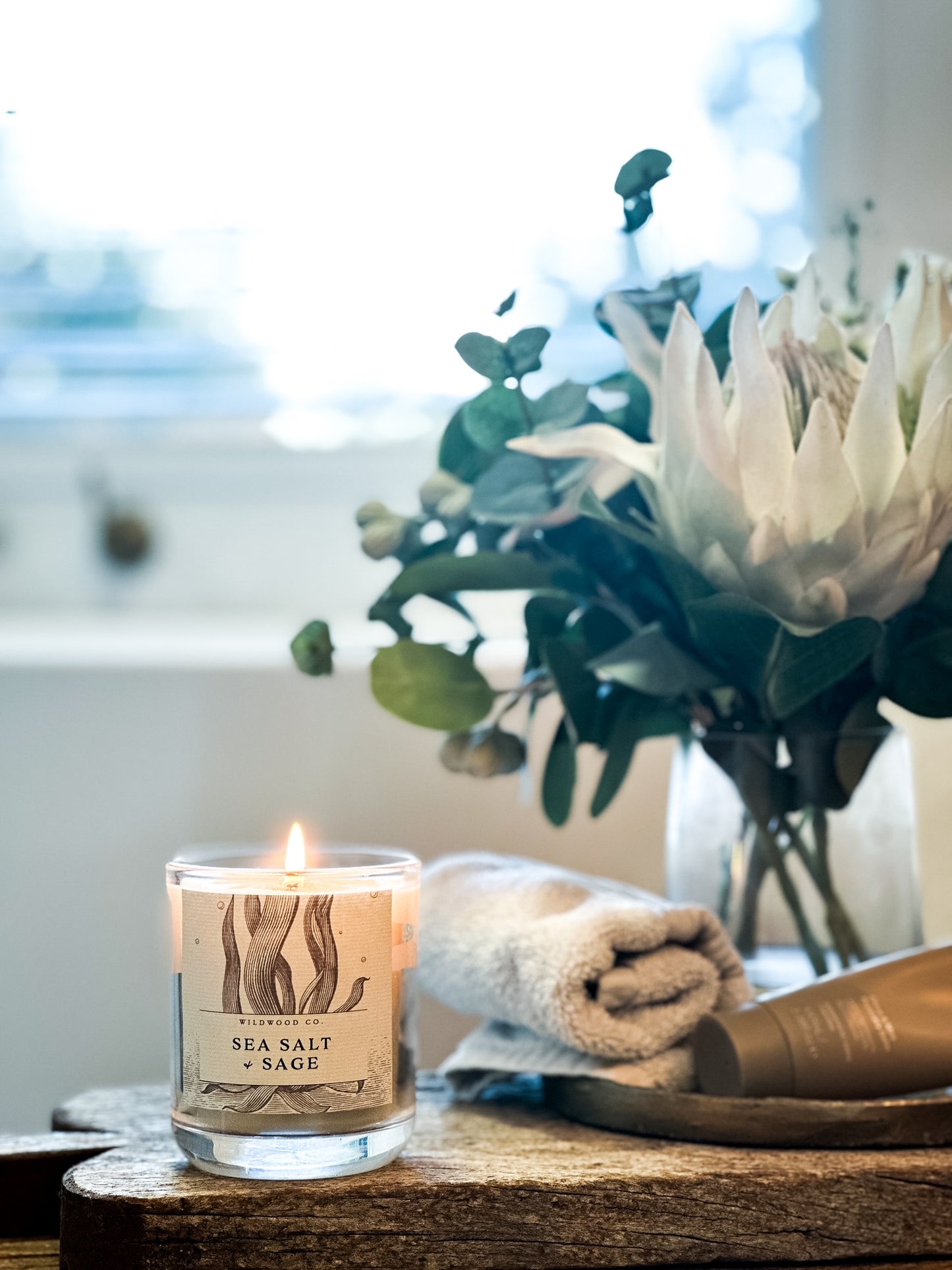 SEA SALT + SAGE with Bergamot + Driftwood W/S