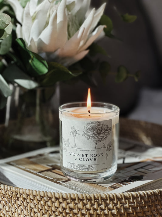 VELVET ROSE + CLOVE with Geranium + Cinnamon Leaf W/S