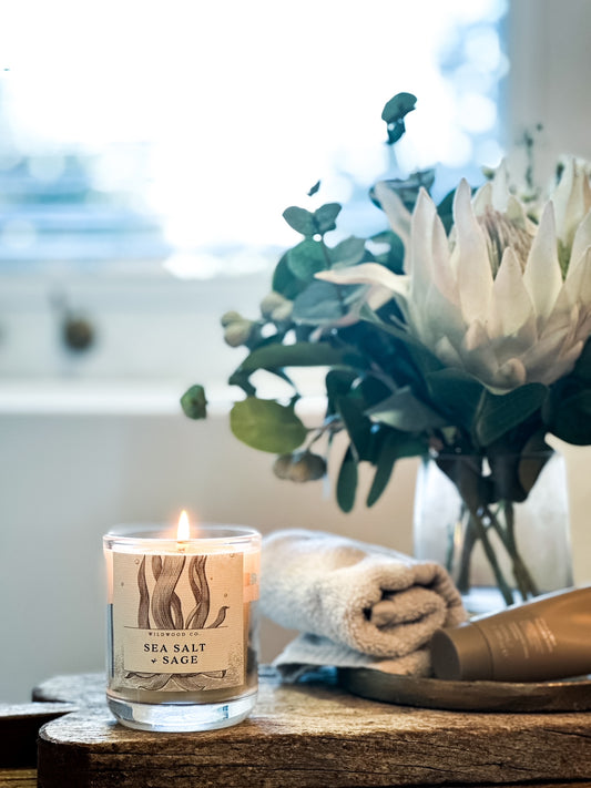 SEA SALT + SAGE with Bergamot + Driftwood W/S