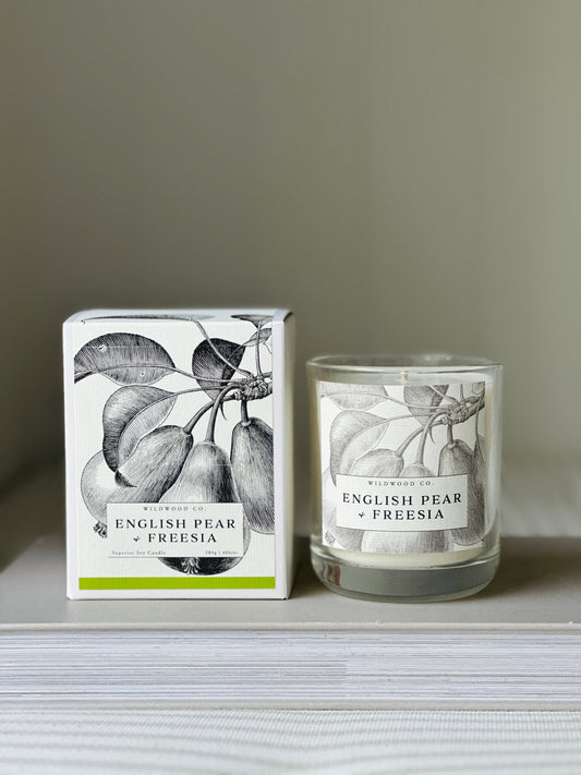 ENGLISH PEAR + FREESIA with Rose, White Musk + Patchouli W/S