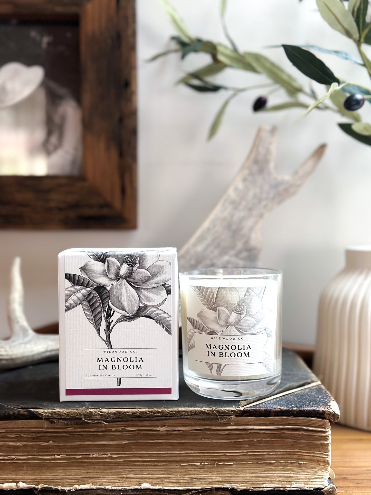 Magnolia Candle Adelaide Hills Wildwood Co Candle